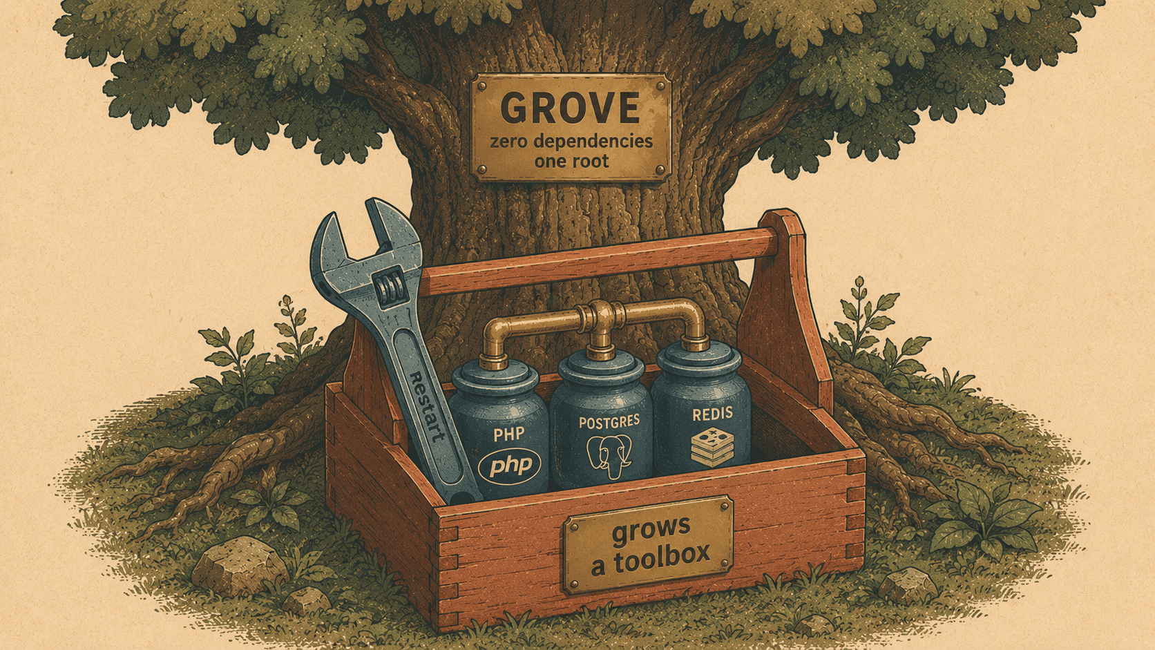 Grove grows a toolbox