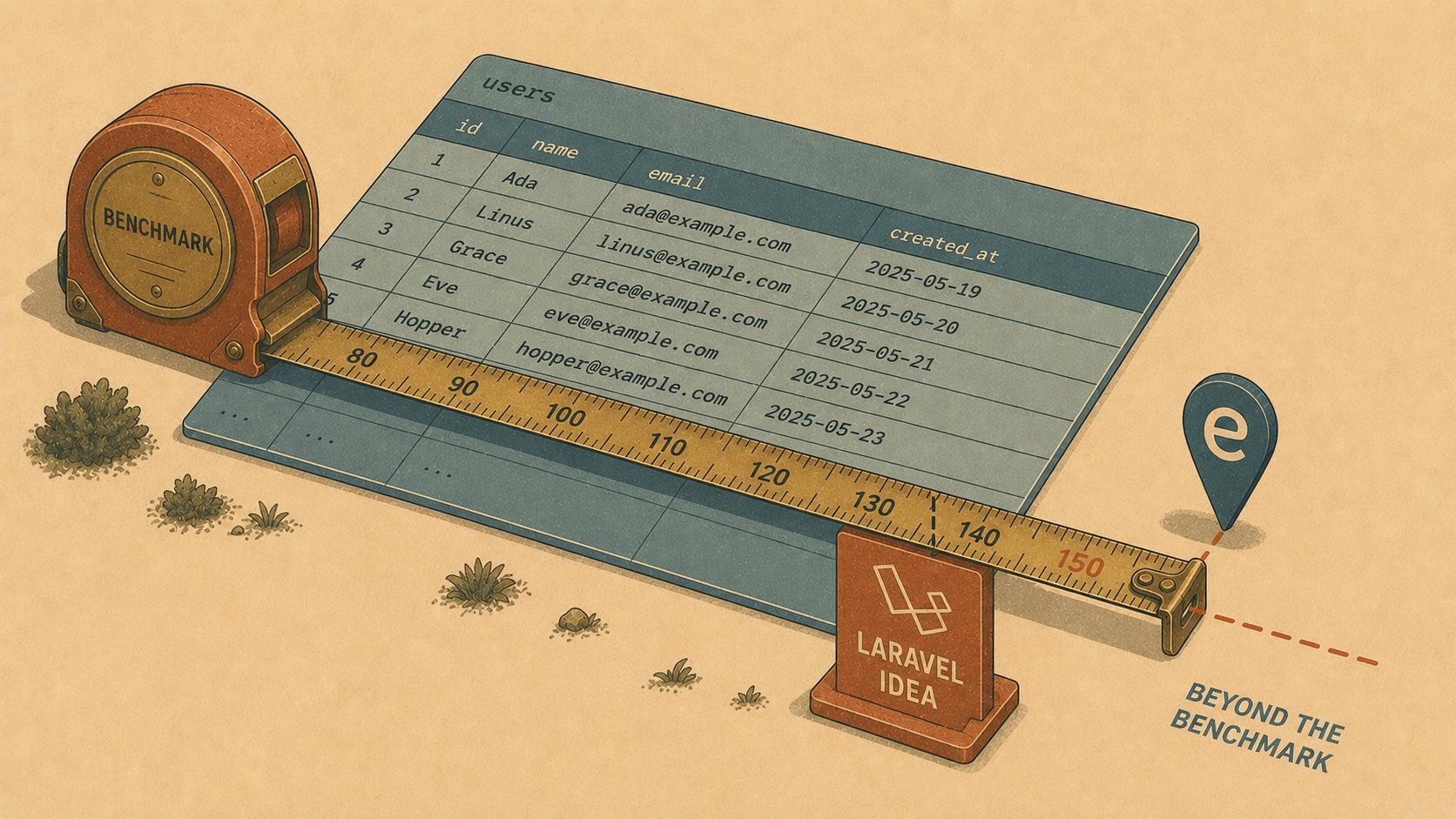 Meeting the benchmark: what e 0.6.5 learned from Laravel Idea