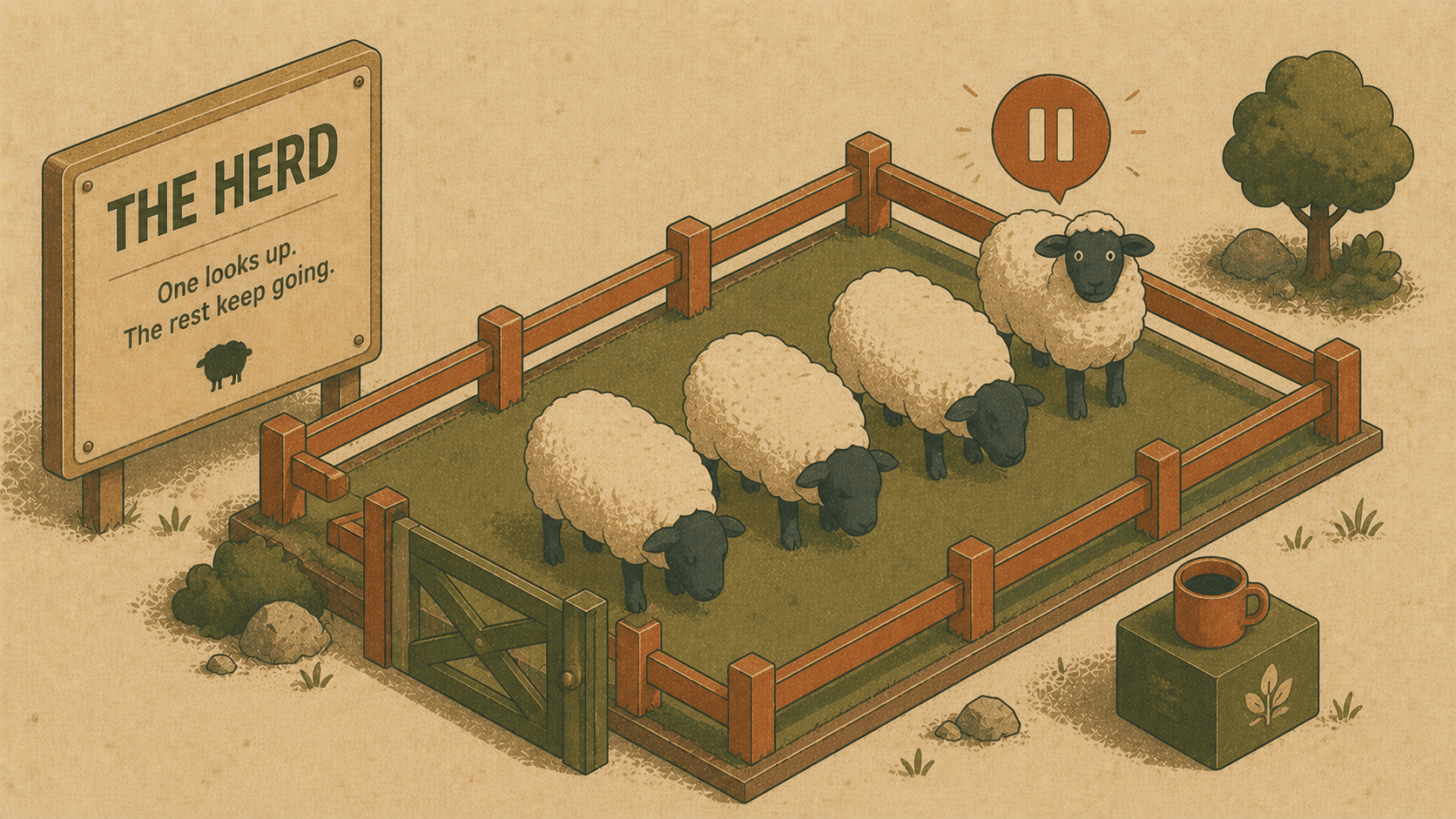 Meet the Herd Strip: Every Agent, One Glance, Zero Modals