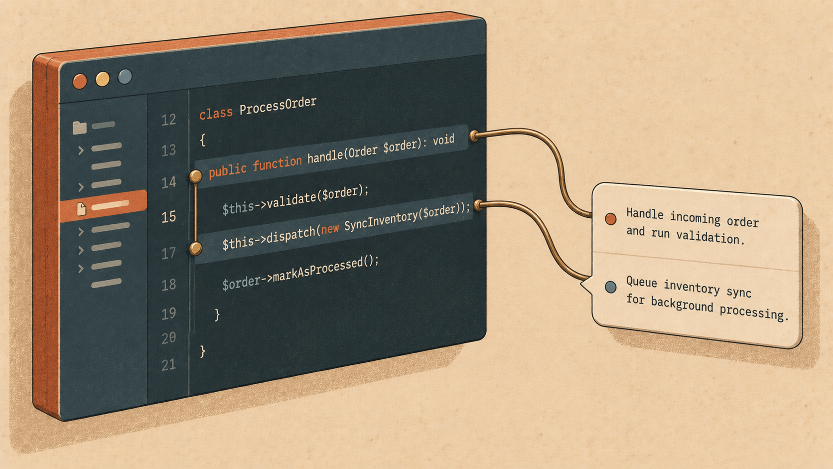 Elyra Desktop 0.3: why is this line here?