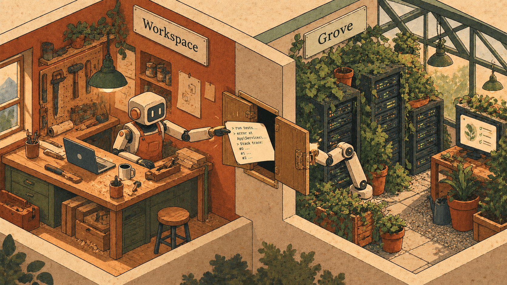 Workspace 0.5.0: when the agent can see what your server saw