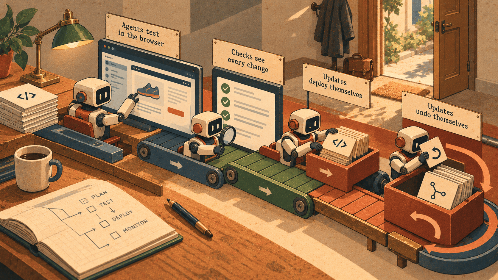 Elyra Workspace 1.0: agents you can check, trust and walk away from