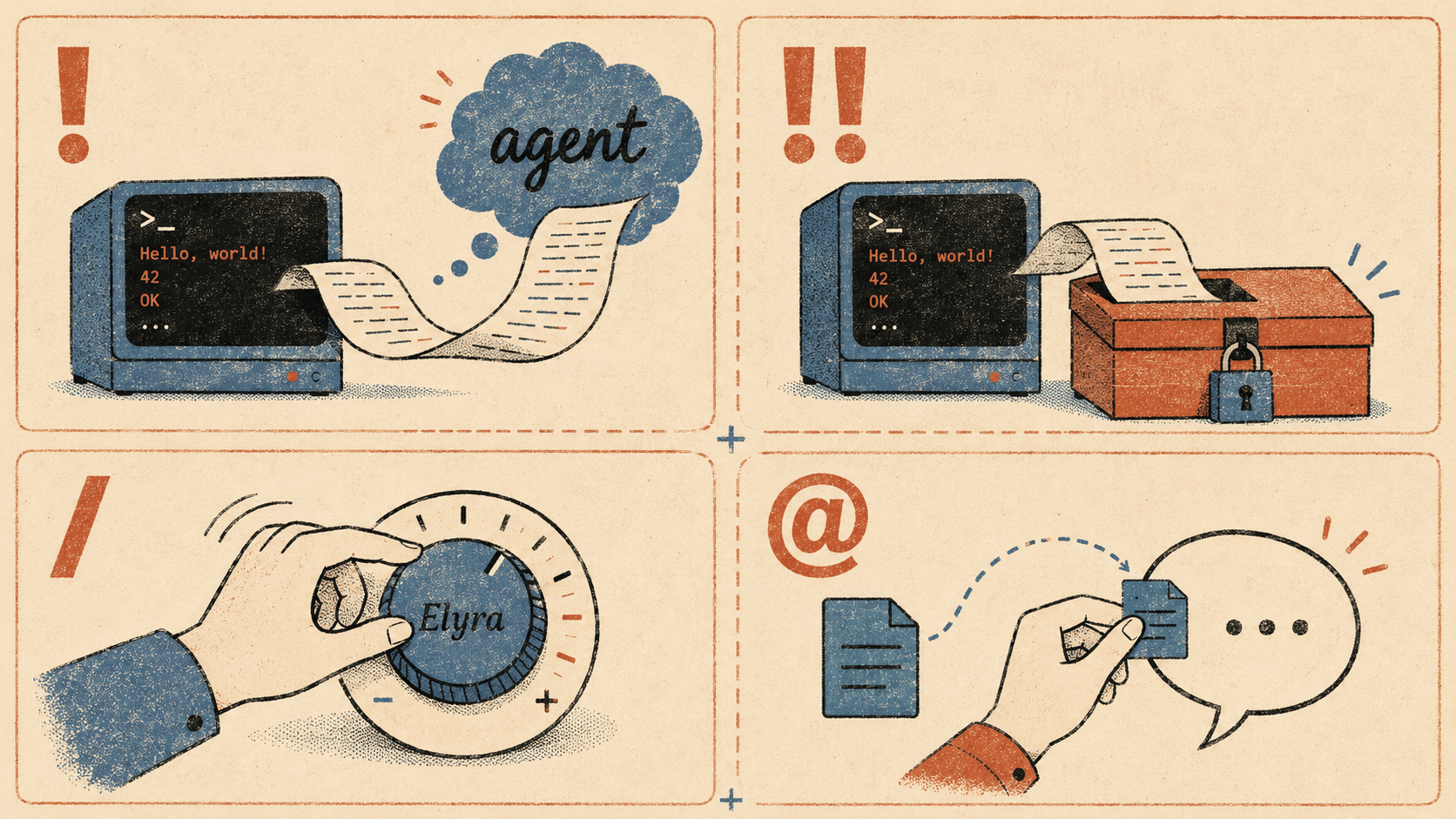 Four characters that change how you talk to your agent